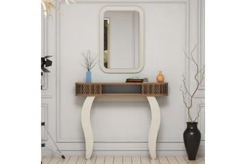 Hovdane Skänk 105 cm - Brun/Vit - Förvaring - Förvaringsmöbler - Sideboard & skänk