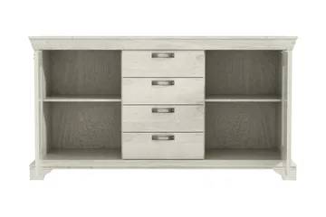 Hurlston Highboard 178 cm - Vit - Förvaring - Förvaringsmöbler - Sideboard & skänk