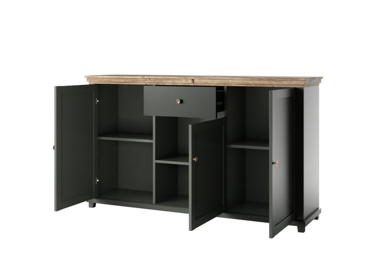 Ivreri Sideboard 42x160 cm - Khaki/Natur - Förvaring - Förvaringsmöbler - Sideboard & skänk