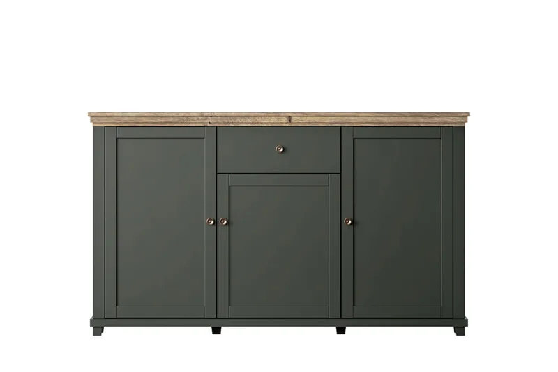 Ivreri Sideboard 42x160 cm - Khaki/Natur - Förvaring - Förvaringsmöbler - Sideboard & skänk