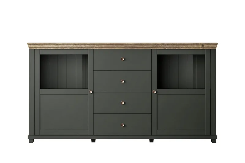 Ivreri Sideboard 42x181 cm - Khaki/Natur - Förvaring - Förvaringsmöbler - Sideboard & skänk