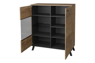 John Skänk 101x40x121 cm - Beige/Svart - Förvaring - Förvaringsmöbler - Sideboard & skänk