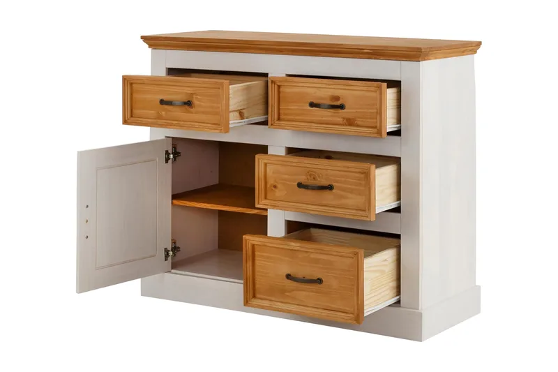 Jools Skänk 100 cm - Vit - Förvaring - Förvaringsmöbler - Sideboard & skänk