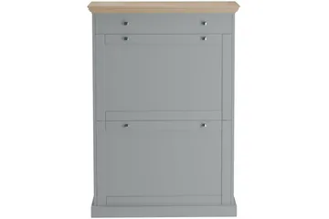 Jundapah Skänk 80x30 cm - Grå/Brun - Förvaring - Förvaringsmöbler - Sideboard & skänk