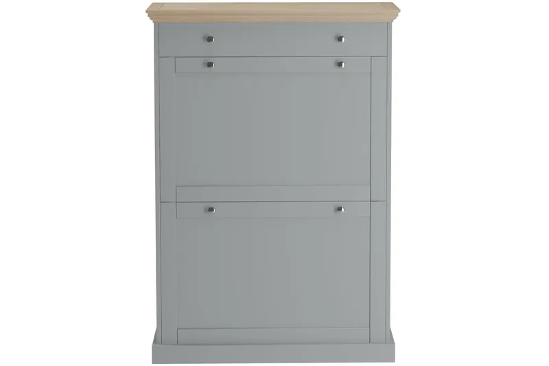 Jundapah Skänk 80x30 cm - Grå/Brun - Förvaring - Förvaringsmöbler - Sideboard & skänk