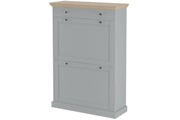 Jundapah Skänk 80x30 cm - Grå/Brun - Förvaring - Förvaringsmöbler - Sideboard & skänk