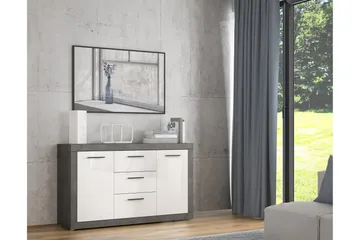 Kranea Sideboard 41x143 cm - Grå/Vit - Förvaring - Förvaringsmöbler - Sideboard & skänk