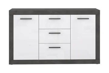 Kranea Sideboard 41x143 cm - Grå/Vit - Förvaring - Förvaringsmöbler - Sideboard & skänk
