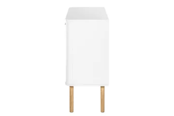 Lausanne Sideboard 136x40 cm - Vit/Natur - Förvaring - Förvaringsmöbler - Sideboard & skänk