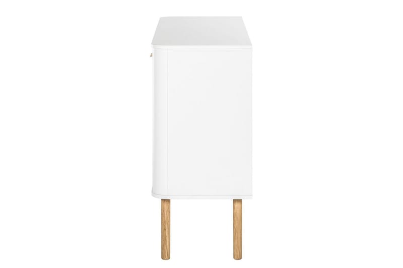 Lausanne Sideboard 136x40 cm - Vit/Natur - Förvaring - Förvaringsmöbler - Sideboard & skänk