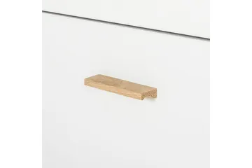 Lausanne Sideboard 136x40 cm - Vit/Natur - Förvaring - Förvaringsmöbler - Sideboard & skänk