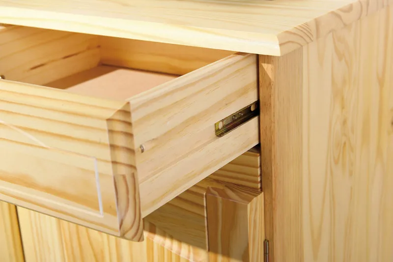 Leksand Skänk 130 cm - Furu - Förvaring - Förvaringsmöbler - Sideboard & skänk