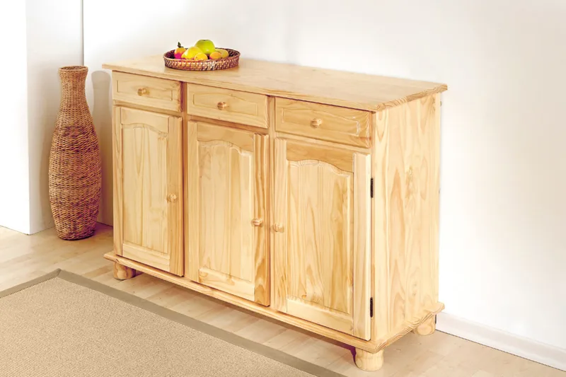 Leksand Skänk 130 cm - Furu - Förvaring - Förvaringsmöbler - Sideboard & skänk