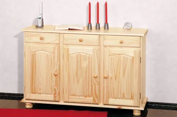 Leksand Skänk 130 cm - Furu - Förvaring - Förvaringsmöbler - Sideboard & skänk