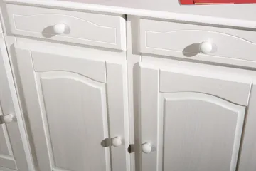 Leksand Skänk 130 cm - Vit - Förvaring - Förvaringsmöbler - Sideboard & skänk