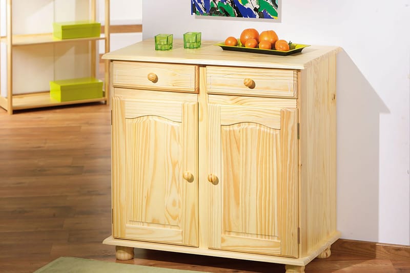 Leksand Skänk 88 cm - Furu - Förvaring - Förvaringsmöbler - Sideboard & skänk
