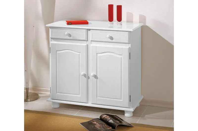 Leksand Skänk 88 cm - Vit - Förvaring - Förvaringsmöbler - Sideboard & skänk