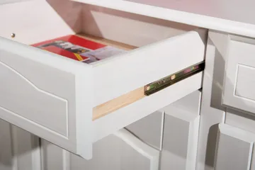 Leksand Skänk 88 cm - Vit - Förvaring - Förvaringsmöbler - Sideboard & skänk