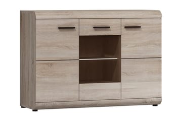 Link Skänk 120x42x87 cm - Beige/Grå - Förvaring - Förvaringsmöbler - Sideboard & skänk