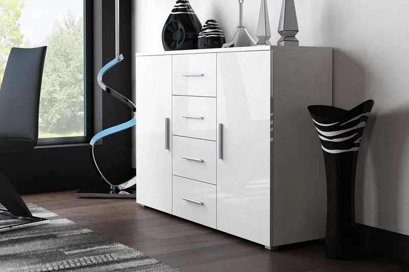 Lisby Skänk - Vit - Förvaring - Förvaringsmöbler - Sideboard & skänk