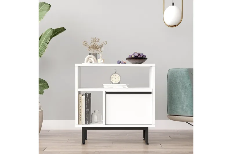 Manuja Skänk 60 cm - Vit - Förvaring - Förvaringsmöbler - Sideboard & skänk