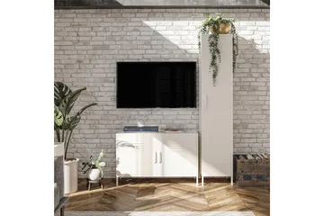 Mission District Skänk 100x40 cm Vit - Dorel Home - Förvaring - Förvaringsmöbler - Sideboard & skänk