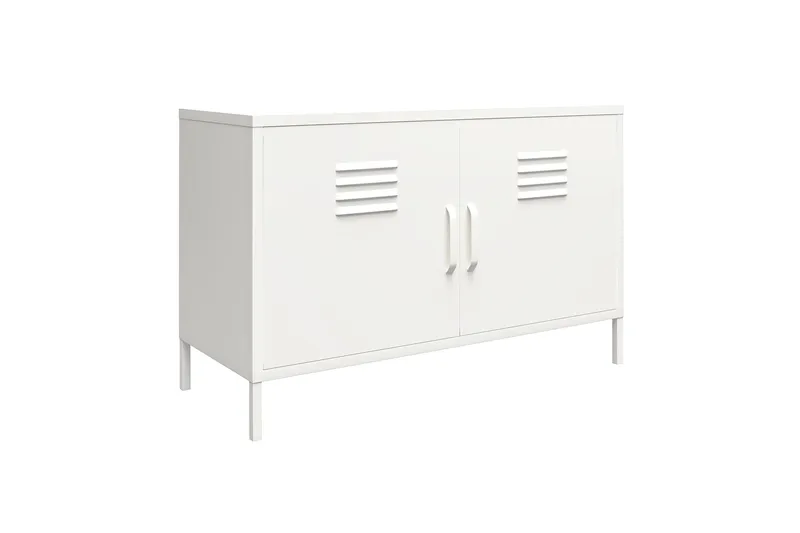 Mission District Skänk 100x40 cm Vit - Dorel Home - Förvaring - Förvaringsmöbler - Sideboard & skänk