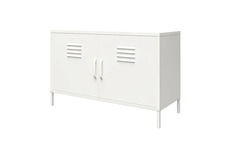 Mission District Skänk 100x40 cm Vit - Dorel Home - Förvaring - Förvaringsmöbler - Sideboard & skänk