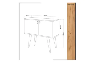 Mod Design Sidobord - Trä/Vit - Förvaring - Förvaringsmöbler - Sideboard & skänk
