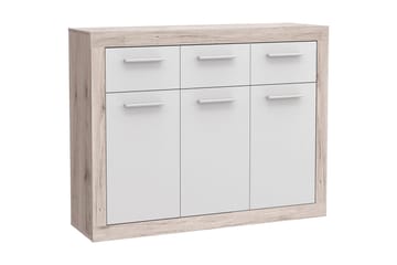 Mohaned Skänk 34x118 cm - Brun/Vit - Förvaring - Förvaringsmöbler - Sideboard & skänk
