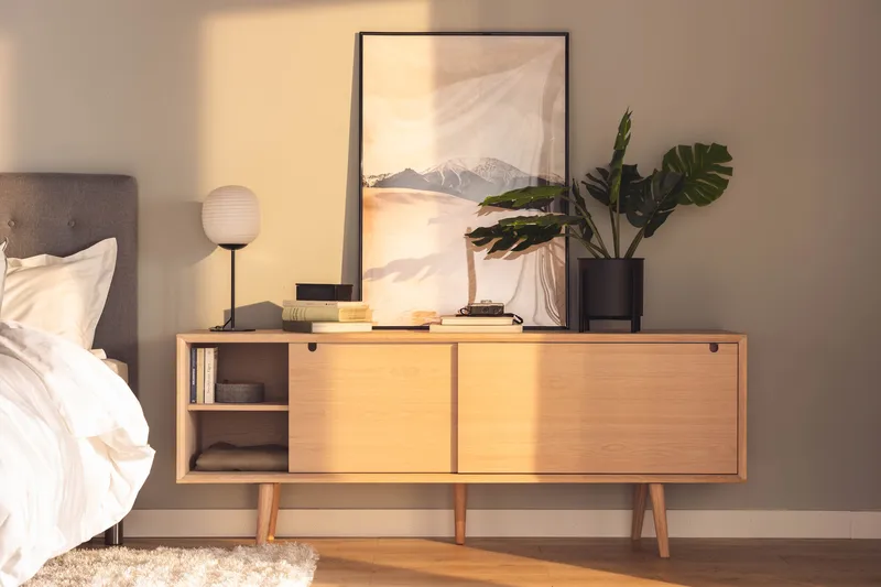 Myrviken Skänk 180 cm - Vitpigmenterad Ek - Förvaring - Förvaringsmöbler - Sideboard & skänk