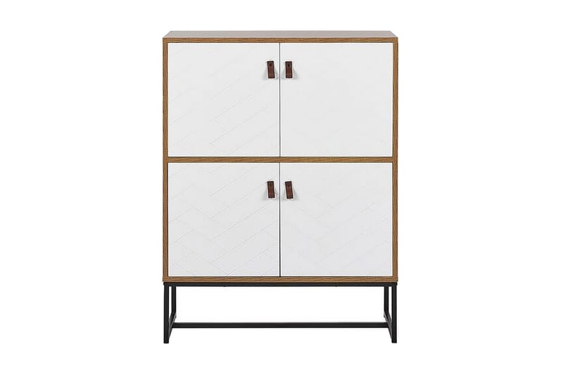 Nueva Skänk 76x39 cm - Ljusbrun/Vit - Förvaring - Förvaringsmöbler - Sideboard & skänk