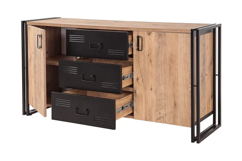 Sapphira Avlastningsbord - Trä/Svart - Förvaring - Förvaringsmöbler - Sideboard & skänk