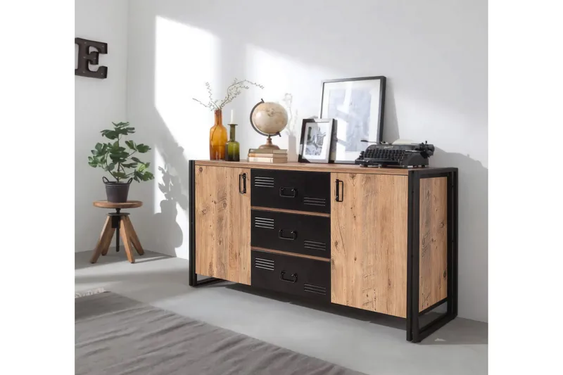 Sapphira Avlastningsbord - Trä/Svart - Förvaring - Förvaringsmöbler - Sideboard & skänk