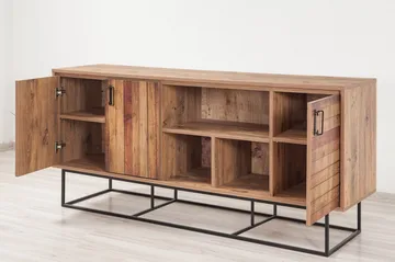 Sapphira Skänk Panel - Ljusbrun - Förvaring - Förvaringsmöbler - Sideboard & skänk