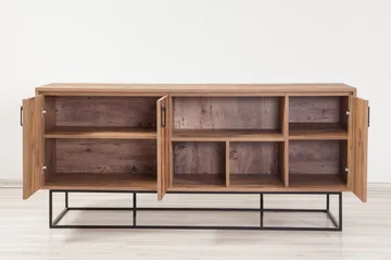 Sapphira Skänk Panel - Ljusbrun - Förvaring - Förvaringsmöbler - Sideboard & skänk