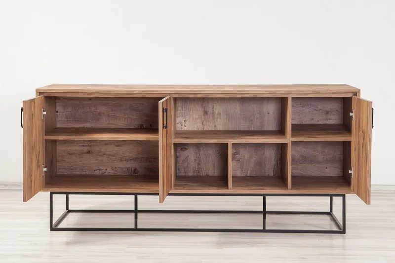 Sapphira Skänk Panel - Ljusbrun - Förvaring - Förvaringsmöbler - Sideboard & skänk