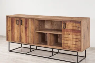 Sapphira Skänk Panel - Ljusbrun - Förvaring - Förvaringsmöbler - Sideboard & skänk