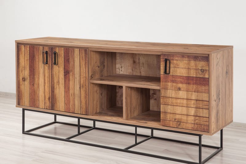 Sapphira Skänk Panel - Ljusbrun - Förvaring - Förvaringsmöbler - Sideboard & skänk