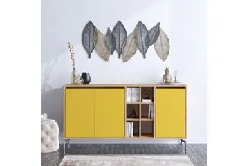 Sideboard 40x140 cm - Natur/Flerfärgad - Förvaring - Förvaringsmöbler - Sideboard & skänk