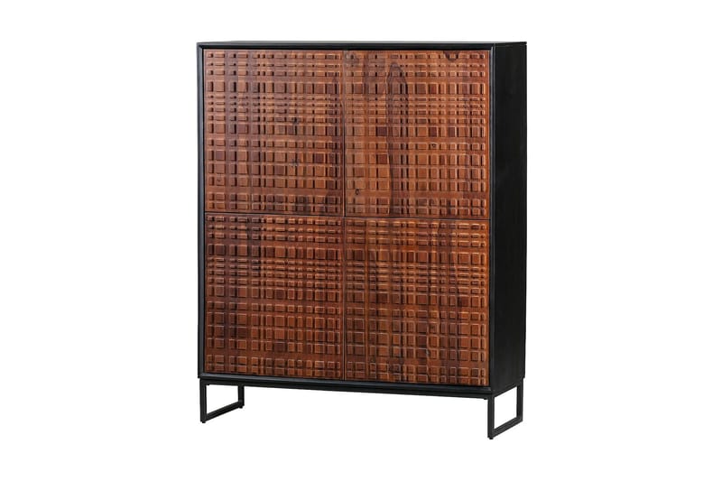 Sideboard Airola 114x40 cm - Trä/Ljusbrun - Sideboard & skänk
