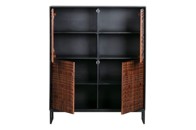 Sideboard Airola 114x40 cm - Trä/Ljusbrun - Sideboard & skänk