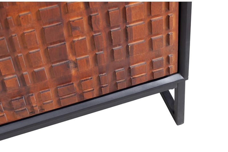 Sideboard Airola 114x40 cm - Trä/Ljusbrun - Sideboard & skänk
