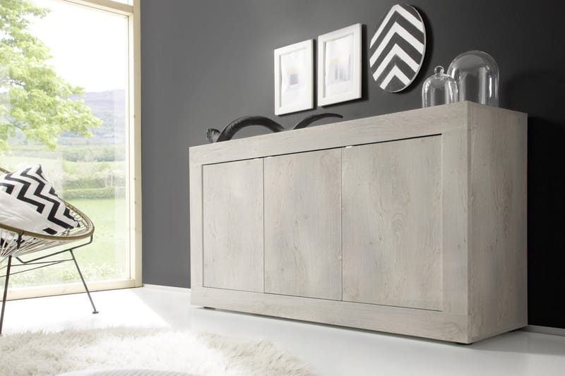 Sideboard Astal 160 cm - Brun|Grå - Förvaring - Förvaringsmöbler - Sideboard & skänk