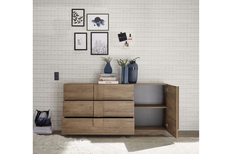 Sideboard Bertio 182 cm - Brun - Sideboard & skänk