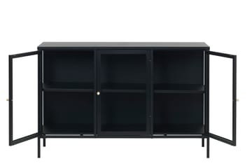 Sideboard Birningham 3 delar 132 cm - Svart - Förvaring - Förvaringsmöbler - Sideboard & skänk