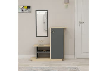 Sideboard Blei 80 cm - Ek|Antracit - Förvaring - Förvaringsmöbler - Sideboard & skänk