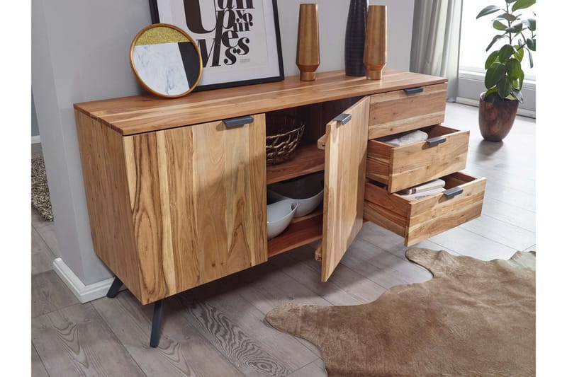Sideboard Clanton 45x145 cm - Brun - Sideboard & skänk