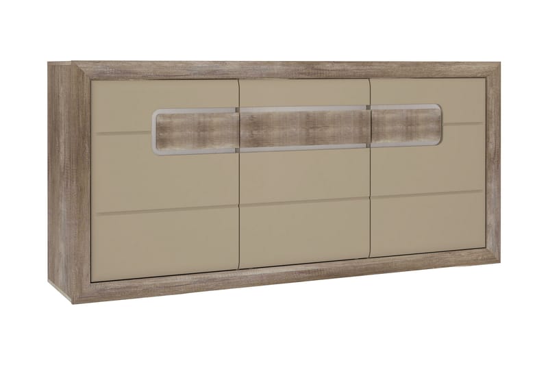 Sideboard Edirne 41x194 cm - Beige/Brun - Sideboard & skänk