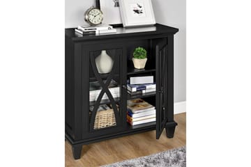 Sideboard Ellington 80x38 cm Svart - Dorel Home - Förvaring - Förvaringsmöbler - Sideboard & skänk